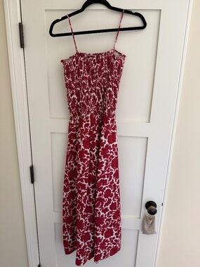 FAITHFULL Geriba floral linen maxi dress